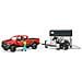 Furgone Dodge Con Rimorchio Per Cavalli Ram 2500 1:16 02501 - Foto miniatura 3