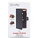 Flip Cover Custodia Wally per Y9 2018 colore Nero - Foto miniatura 3