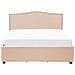 Letto Con Contenitore In Tessuto Beige 160x200cm Montpellier - Foto miniatura 19