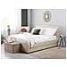 Letto Con Contenitore In Tessuto Beige 160x200cm Montpellier - Foto miniatura 2