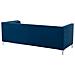 Divano 3 Posti Blu Marino Avaldsenes - Foto miniatura 6