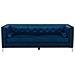 Divano 3 Posti Blu Marino Avaldsenes - Foto miniatura 13