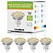2.4w Led Mr11 Lampadine 12v 20w Alogena Sostitutiva Gu4 Bi-pin Base Soft White 3000k (confezione Da 4)  - Foto miniatura 2