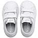 Unisex Bambino Smash V2 L V Inf Low-top Sneakers Bianco- Bianco 4 Uk - Foto miniatura 3
