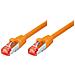 5m Cat. 6, Cat6, S / FTP (S-STP) , RJ-45, RJ-45, Maschio / maschio, Arancione - Foto miniatura 1