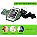 Custodia Da Braccio Sportiva Per Telefoni Cellulari Da 4.7 - 6.0 Pollici In Verde - Polsino Sportivo Per Telefoni Cellulari Custodia Per Telefoni Cellulari Con Chiusura In Velcro - Foto miniatura 5