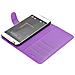Custodia Compatibile Con Htc Desire 10 Lifestyle / Desire 825 In Violetta Ametista - Coperchio Protettiva Con Chiusura Magnetica, Funzione Stand E Tasca Per Le Carte - Foto miniatura 7