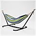 Copacabana Amaca Con Supporto Di 2,6 M Con Tela Blu/ Verde - Foto miniatura 9