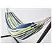 Copacabana Amaca Con Supporto Di 2,6 M Con Tela Blu/ Verde - Foto miniatura 7