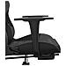 Sedia Da Gaming Massaggio Poggiapiedi Nero E Grigio Similpelle - Foto miniatura 8