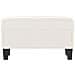 Panca Beige 70x35x41 Cm In Microfibra - Foto miniatura 3