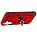 Cover Per Samsung Galaxy A14 4g E 5g Anello Magnetico Serie Armorgrip Rossa - Foto miniatura 2