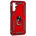 Cover Per Samsung Galaxy A14 4g E 5g Anello Magnetico Serie Armorgrip Rossa - Foto miniatura 1
