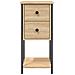 Comodino Rovere Sonoma 32x42x70 Cm In Legno Multistrato - Foto miniatura 3
