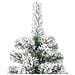 Albero Natale Artificiale Incernierato Con Neve Fioccata 240 Cm - Foto miniatura 4