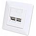 771917 Presa Energia 2 X Rj-45 Bianco - Foto miniatura 4