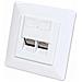 771917 Presa Energia 2 X Rj-45 Bianco - Foto miniatura 1