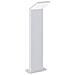 Piantana Da Terra Moderna Style Alluminio Bianco Led 9w 4000k Ip54 - Foto miniatura 1