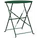 Set Bistrot Pieghevole Fiori Metallo Verde Scuro Verde - Foto miniatura 8