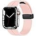 Cinturino Per Apple Watch 42/44/45mm Sport Con Chiusura Magnetica, Rosa - Foto miniatura 5
