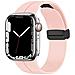 Cinturino Per Apple Watch 42/44/45mm Sport Con Chiusura Magnetica, Rosa - Foto miniatura 1