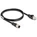 Cavo M12 codificato A a 8 pin maschio per RJ45 maschio PVC 1 m - Foto miniatura 1