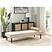 Chaise Longue Mauriac Tessuto Beige - Foto miniatura 1