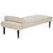 Chaise Longue Mauriac Tessuto Beige - Foto miniatura 4