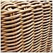 Salotto Da Esterno Giardino 5 Posti Con Struttura In Alluminio Rivestito In Wicker Intrecciato Con Cuscini Richard - Foto miniatura 5