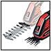 GC-CG 3,6/70 Li cesoia per erba cordless 7 cm 3,6 V Ioni di Litio Alluminio, Nero, Rosso - Foto miniatura 3