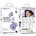 Auricolare Hi-fi Bluetooth 5.4 Tws Ew200 In-ear Purple Per Smartphone E Tablet - Foto miniatura 3