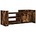 Mobile Tv Rovere Fumo 100x35x40 Cm In Legno Multistrato - Foto miniatura 2