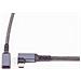 BS14-74013 cavo USB USB 3.2 Gen 2 (3.1 Gen 2) 0,5 m USB C 2 x USB C Nero, Bianco - Foto miniatura 3