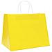Sacchetti di Carta 250 pz con Manici Gialli 32x22x24 cm - Foto miniatura 4