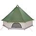 Tenda Familiare Verde per 8 Persone Impermeabile - Foto miniatura 6
