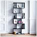 Libreria 6 Ripiani Nero Virginia - Foto miniatura 3