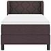 Letto box spring con materasso Marrone scuro 80 x 200 cm - Foto miniatura 7