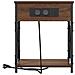 Armadio da Notte 2 pcs Rovere marrone 41 x 31 x 51 cm - Foto miniatura 6