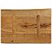 Piano per Tavolo 70x40x3,8cm Bordi Vivi in Legno Massello Mango - Foto miniatura 5