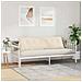 Cuscino per Schiena Beige 180 x 50 cm Tessuto in Microfibra - Foto miniatura 4