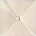 Cuscino per Schiena Beige 180 x 50 cm Tessuto in Microfibra - Foto miniatura 8