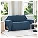 Coperte da Pile 6 pcs Blu navy 280 x 210 cm Panno - Foto miniatura 2