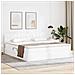 Letto con contenitore e materasso Bianco Puro 180 x 200 cm - Foto miniatura 2