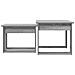 Set di Tavolini da Caffè 2 pcs Grigio Sonoma Legno multistrato - Foto miniatura 8