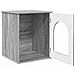 Casa per Gatti Grigio Sonoma 53 x 52 x 62 cm Legno multistrato - Foto miniatura 5