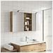 Set di Armadi da Bagno con lo scaffale 3 pcs 140 x 14,5 x 70 cm - Foto miniatura 4
