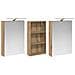 Set di Armadi da Bagno con lo scaffale 3 pcs 140 x 14,5 x 70 cm - Foto miniatura 5