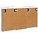 Set di Armadi da Bagno con lo scaffale 3 pcs 140 x 14,5 x 70 cm - Foto miniatura 9