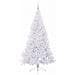 Albero di Natale artificiale Bianco 210 cm PVC e Acciaio - Foto miniatura 3