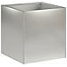 Vaso da giardino 2 pz Argento 35 x 35 x 35 cm Acciaio Inox - Foto miniatura 3